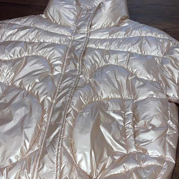ATTRAIT Paris Pink/Cream Women’s Puffer Size Large - Picture 3 of 4